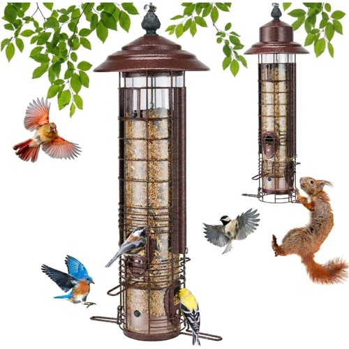 Vogelfutterspender metall 4 - vogelfutterspender,