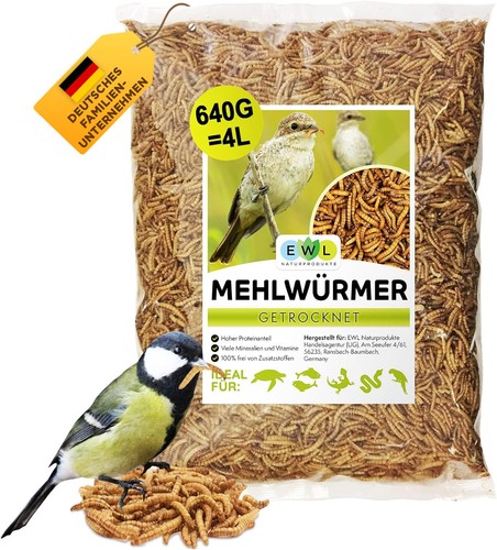 Ewl getrocknete mehlwürmer - ewl,