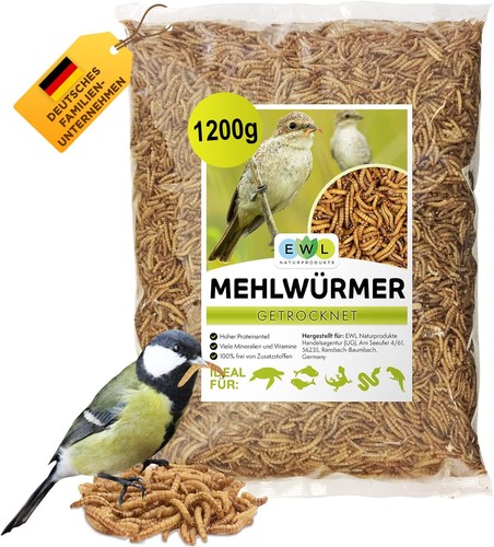 Ewl getrocknete mehlwürmer - ewl,