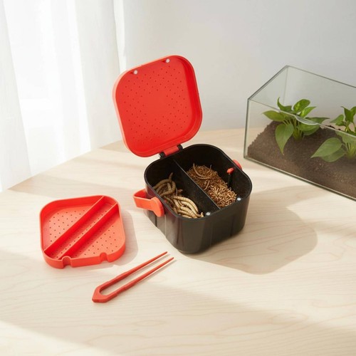 Lüftungsbox mit pinzette - lüftungsbox,