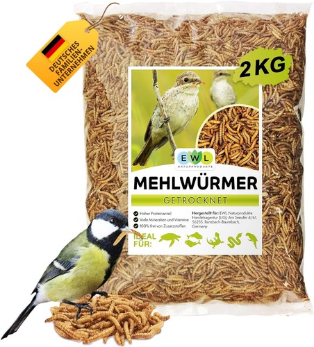 Ewl getrocknete mehlwürmer - ewl,